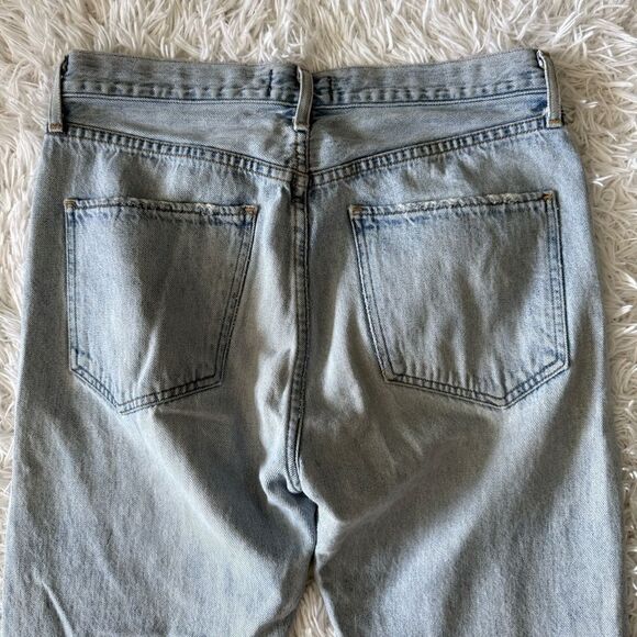 AGOLDE Highrise Distressed Relaxed Fit Straight Leg Jeans Size 28 - Picture 2 of 5